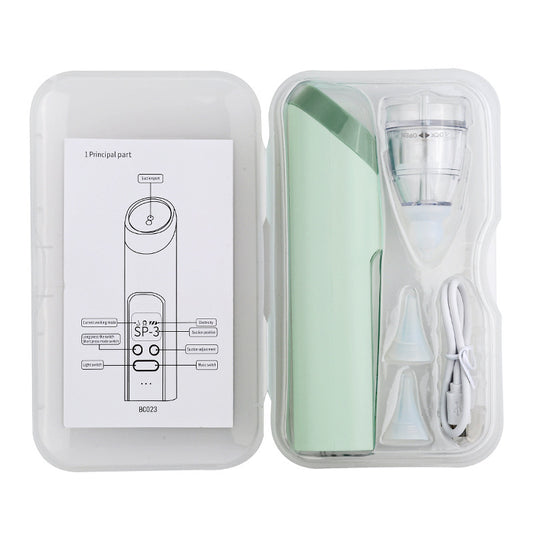 Nasal suction device charging electric nasal suction device with three levels of suction music .Lights baby cleaning nasal mucus