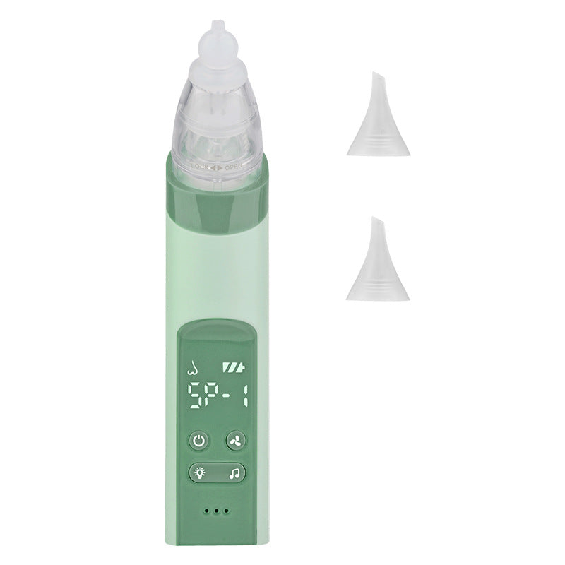Nasal suction device charging electric nasal suction device with three levels of suction music .Lights baby cleaning nasal mucus