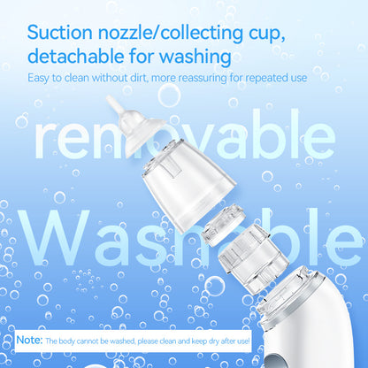 Electric nasal suction device for babies, children, and infants.