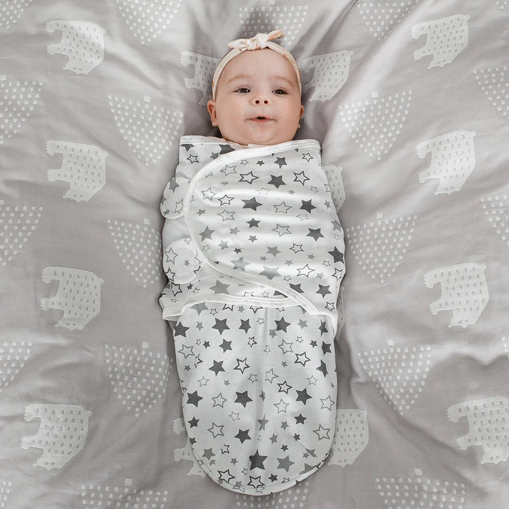 Newborn swaddling clothes scarves baby carriers babies wrapped in sleeping bags hats