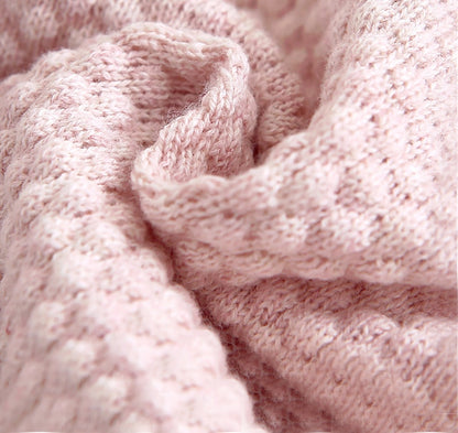 Baby Boy Girl Clothes Sets Spring Autumn Solid Newborn Baby Girl Clothing Long Sleeve Tops + Pants Outfits Casual Baby Pajamas  No hat