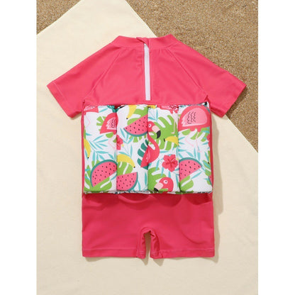 Children's swimsuit cute one-piece for infants and young girls.