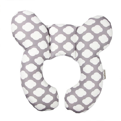 Baby head protection U-shaped pillow stroller fixed head pillow car seat sleeping protection