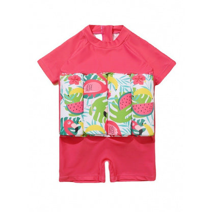 Children's swimsuit cute one-piece for infants and young girls.